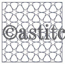 Load image into Gallery viewer, Cherry Blossom Sashiko Tote Bag and Quilt Blocks

