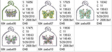 Load image into Gallery viewer, Butterfly Bonanza Towel Toppers
